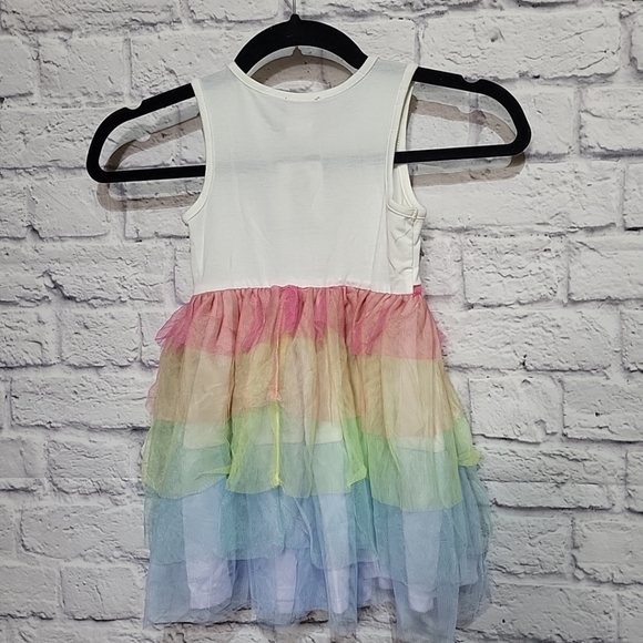 Zunie Girl 3T Trendy Comfortable Unicorn Tulle Skirt Tutu Dress Sleeveless - Picture 2 of 7